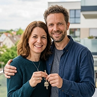 Porträt von Julia und Martin K.